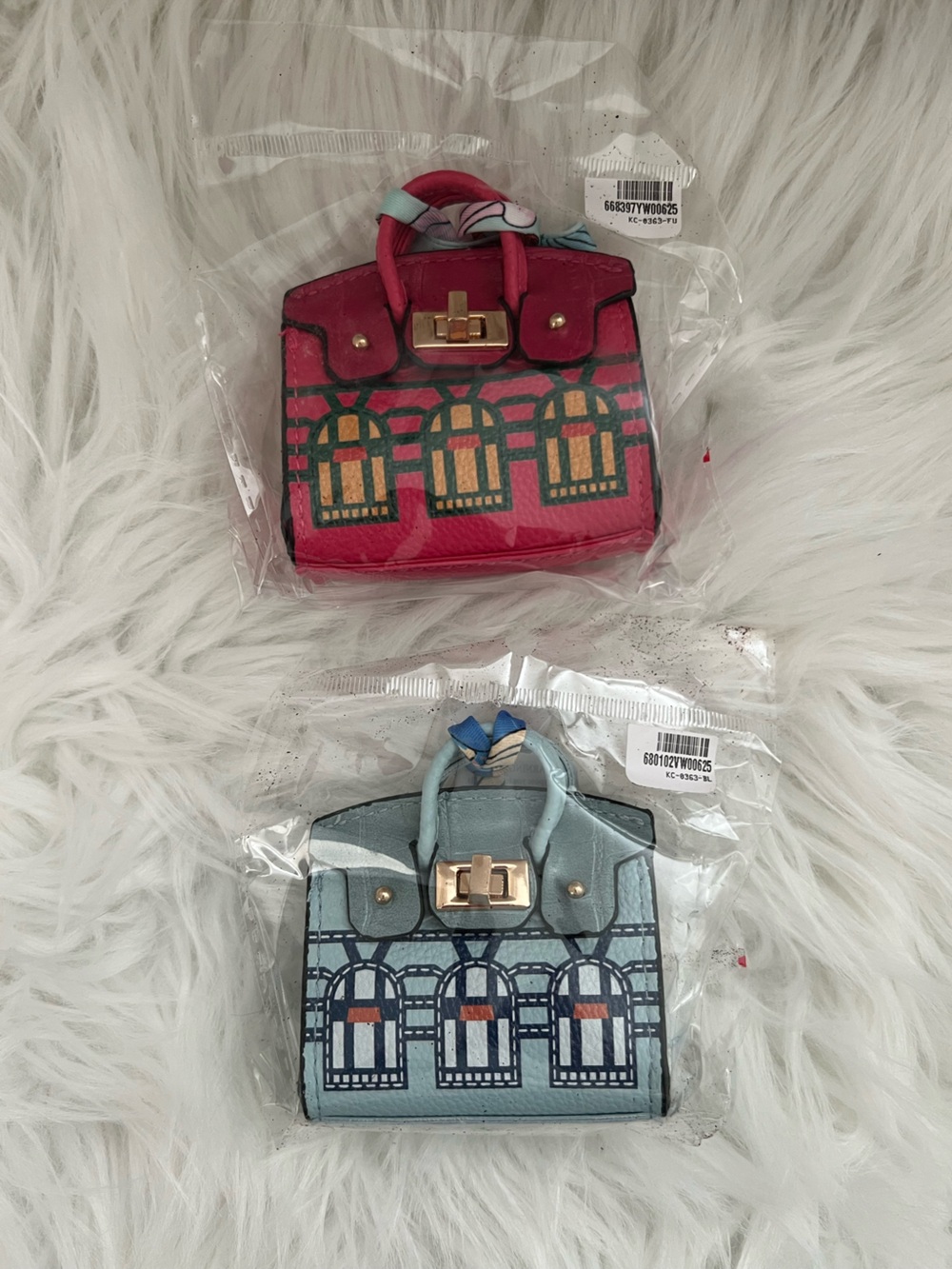 Unbranded bag charms (set of 2)
